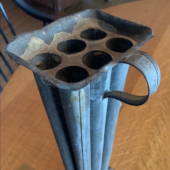 Source Unknown Other - Vintage Old and Primitive Candle Mold from Connecticut Farm